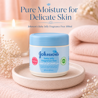 Johnson's Baby Jelly Fragrance Free 100ml