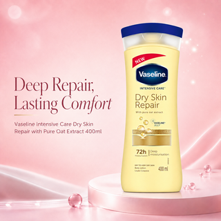 Vaseline Intensive Care Dry Skin Repair with Pure Oat Extract 400ml