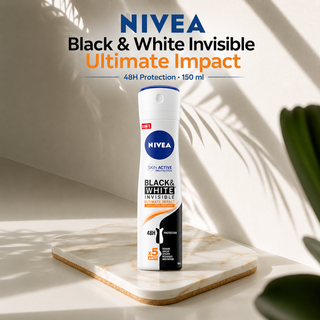 Nivea Black and White Invisible Ultimate Impact 48h 150ml