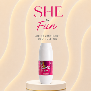 SHE is Fun Anti Perspirant Deo Roll-On 50ml