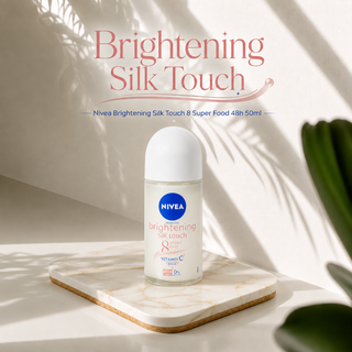 Nivea Brightening Silk Touch 8 Super Food 48h 50ml