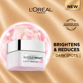 L'Oréal Paris, Glycolic-Bright Glowing Day Cream, for Dark Spots Reduce 50ml