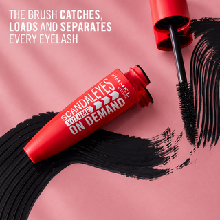 Rimmel Scandle Eyes Volume On Demand Black Mascara