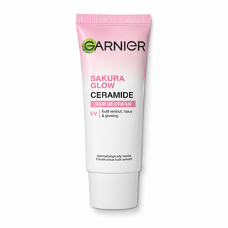 Garnier Sakura Glow Ceramide Serum Day Cream UV