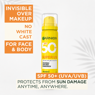 Garnier Super UV Invisible Mist SPF 50 75ml