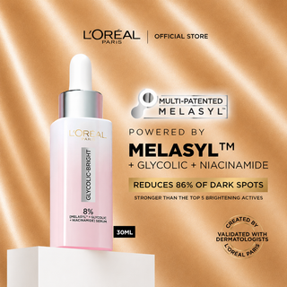 L'Oréal Paris Glycolic Bright Anti-Dark Spot Daily UV Fluid, SPF 50+
