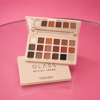 Ruby Rose Glass Mirror Shade Eyeshadow Palette 18 Shades