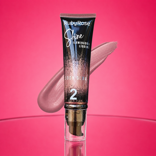 Ruby Rose Shine Iluminador Liquid Body Glow