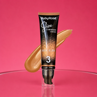 Ruby Rose Shine Iluminador Liquid Body Glow