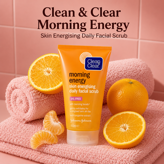 Clean & Clear Morning Energy Skin Energising Daily Facial Scrub 150ml