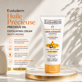 Evoluderm Huile Précieuse Precious Oil Exfoliating cream Moisturizing