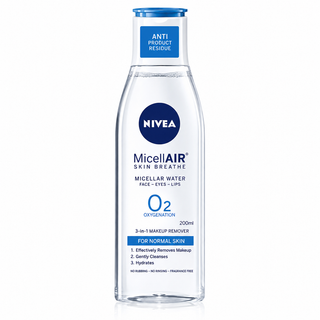 NIVEA MicellAIR Skin Breathe O₂ 3-in-1 Micellar Water for Normal Skin 200ml