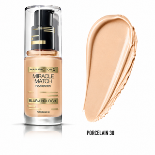 MAX FACTOR MIRACLE MATCH FOUNDATION BLUR & NOURISH