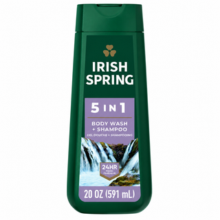 Irish Spring 5-in-1 Body Wash + Shampoo 24HR Fresh 591ml