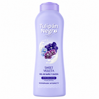 Tulipán Negro Sweet Violeta Gourmand Intensity Bath & Shower Gel 720ml