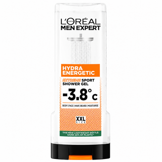 L'Oréal Men Expert Hydra Energetic Extreme Sport Shower Gel -3.8°C XXL Size 400ml