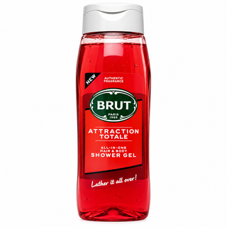 Brut Attraction Totale All-in-One Hair & Body Shower Gel 500ml
