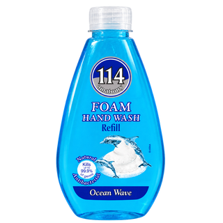 114 Professional Ocean Wave Antibacterial Foam Hand Wash Refill 300ml