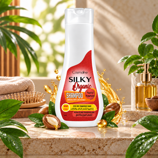 Cosmaline Silky Organic Shampoo for Dry & Damaged Hair 850ml