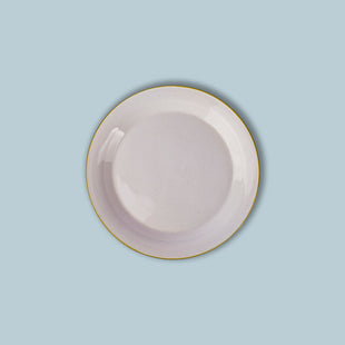 Classic White Porcelain  Deep Dish 19CM