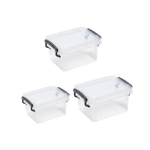 Clear Plastic Storage Container Bin With Latching Lid Stackable Nestable Shoe Box Tote Shoebox Closet Organization