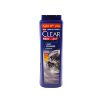 Clear Shampoo For Men Deep Cleanse With Activated Charcoal And Mint