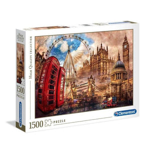 Clementoni Vintage London - 1500 Pcs