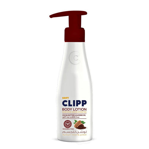 Clipp Cocoa Butter And Almond Oil Body Lotion 400ml