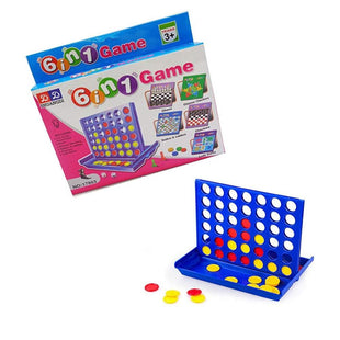 Connect 4 Toy For Children - 6 In 1