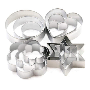 Cookie Cutters Set - Cookie Cutters Mini Geometric Shapes
