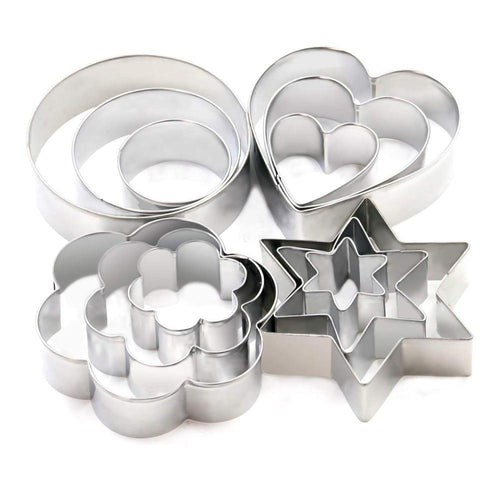 Cookie Cutters Set - Cookie Cutters Mini Geometric Shapes