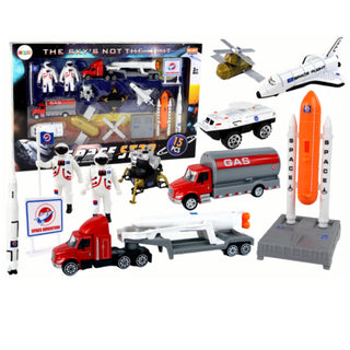 Figure set Space truck Rocket