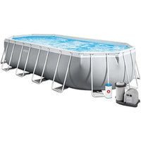 Prism Frame Oval Pool Set