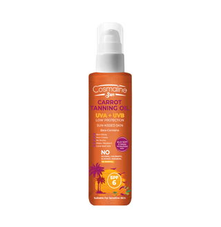 Cosmaline Sun Carrot Tanning Oil UVA + UVE Low Protection SPF6 190ml