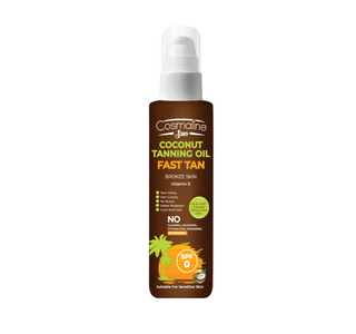 Cosmaline Sun Coconut Tanning Oil Fast Tan Vitamin E SPF 0 190ml