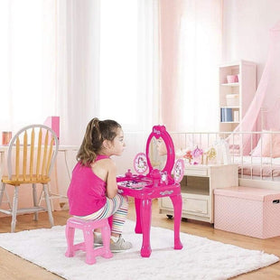 Dolu Vanity Table & Stool Set