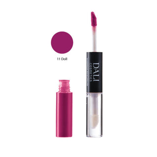 Dali Cosmetics Waterproof Matte Lipgloss Double Gloss 11-Doll