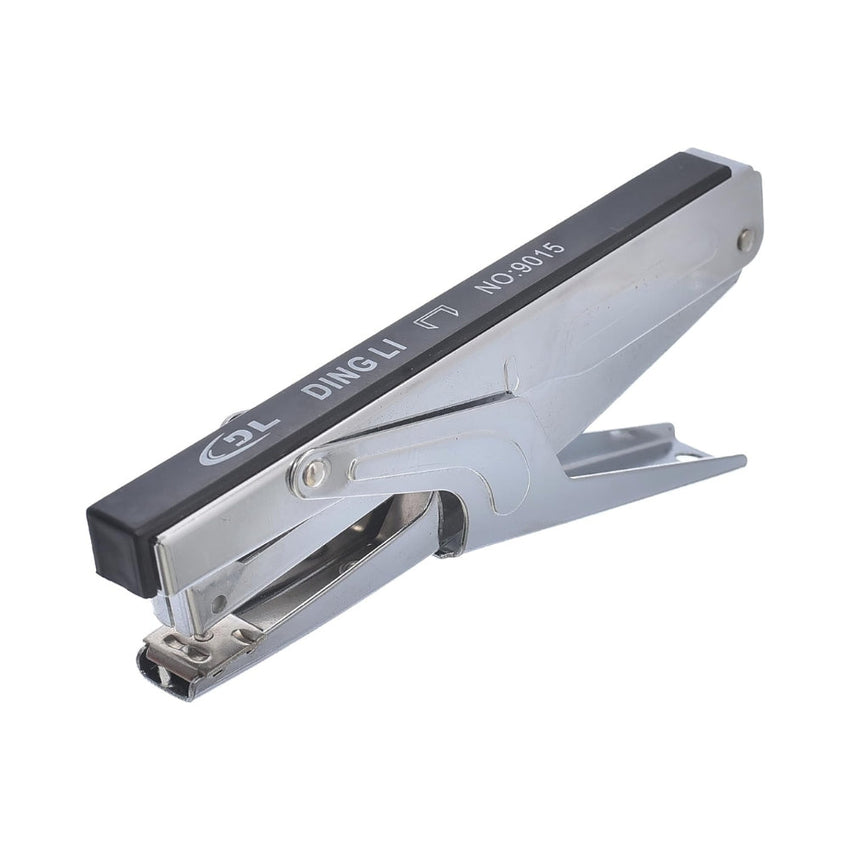 Dingli Dl-9015 High Quality Stapler For Office Use With Premium And Eco-Friendly Material - Silver Black