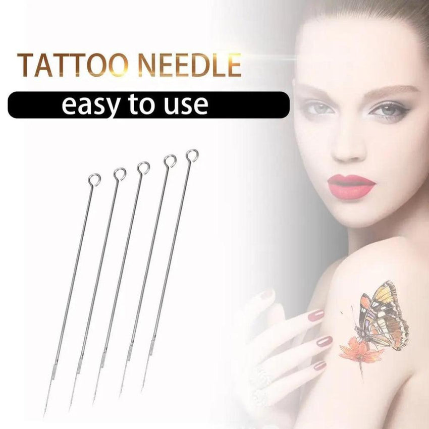 Disposable Tattoo Needles 304 Medical Stainless Steel Permanent Makeup Needles Machine Kit