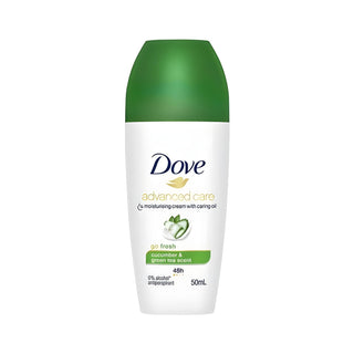 Dove Advanced Care Go Fresh Cucumber & Green Tea Scent 1/4 Moisturising Cream With Caring Oil 50ml