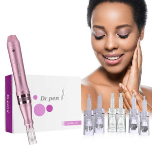 Dr. Pen Ultima M5 Professional Microneedling Pen Wireless Electric Skin Repair Tools 12 Pins 2 Needles Udrm5