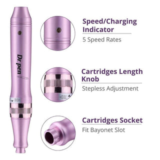 Dr. Pen Ultima M5 Professional Microneedling Pen Wireless Electric Skin Repair Tools 12 Pins 2 Needles Udrm5