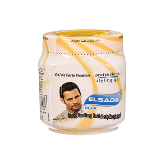 Elsada Gel De Forte Fixation Professional Styling Light Brown Gel 1000ml