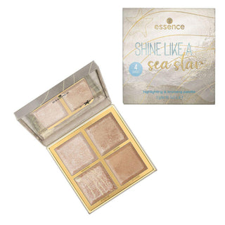Essence Highlighting & Bronzing Palette Shine Like A Sea Star