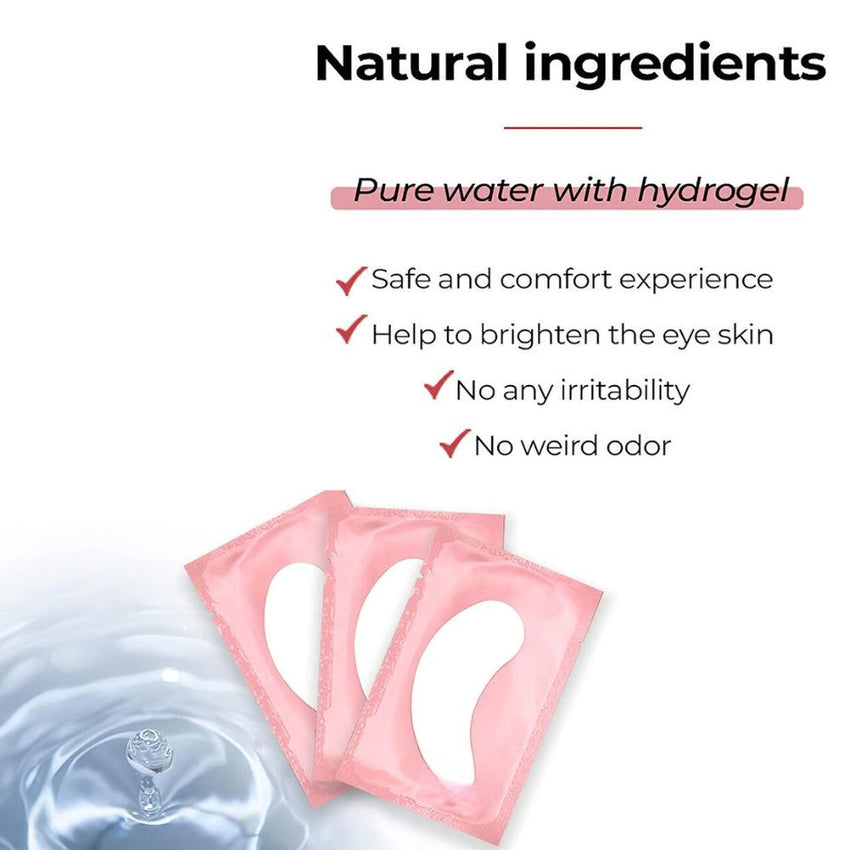 Eyelash Extension Gel Patches Lash Extension Lint Free Under Hydrogel Eye Mask Pads Patches