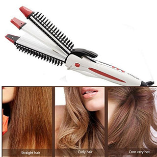Gemei GM-2929 Multistyler Iron - Curling Iron