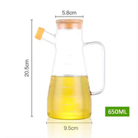 Glass Oil Pot Dispenser Bottle
