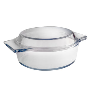 Heat Resistant Glass Baking Tray Glass Bakeware For Oven Microwave 1L , 1.5L , 2L
