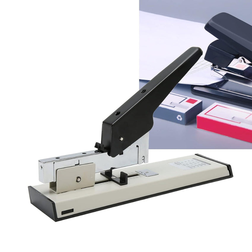 Heavy Duty Stapler Metal Structure Effortless Thickened Large Desk Stapler Heavy Duty