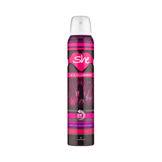 Hunca She Is A Clubber Deodorant Spray 200ml